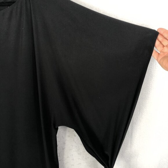 Abi Ferrin Dress Women Small Black Mod Contemporary Abstract Artsy Nikki NEW - Picture 9 of 15